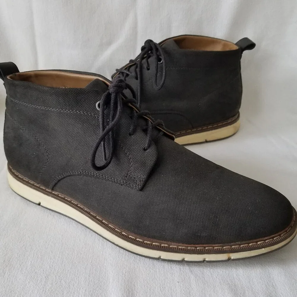 Goodfellow Men’s Chukka Boots Shoes Size 9.5 Dark Gray